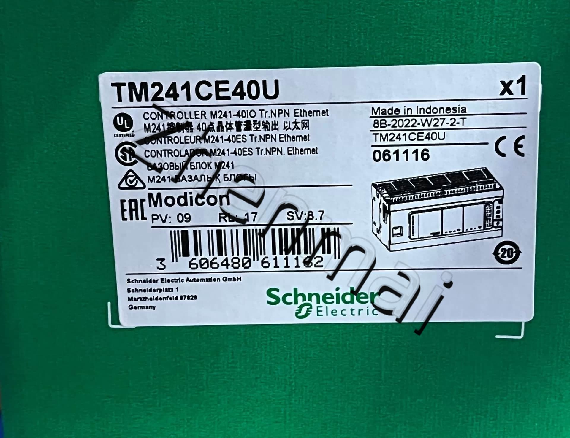 100% fabrycznie nowe, oryginalne i oryginalne Schneider TM241CE40U Przetwornice częstotliwości, wyłączniki automatyczne, styczniki, urządzenia zabezpieczające