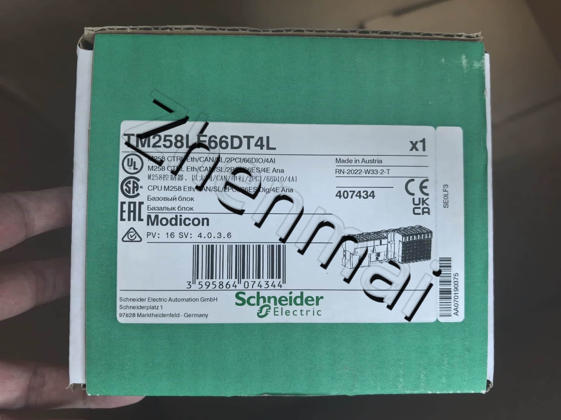 100% fabrycznie nowe, oryginalne i oryginalne Schneider TM258LF66DT4L Przetwornice częstotliwości, wyłączniki automatyczne, styczniki, urządzenia zabezpieczające