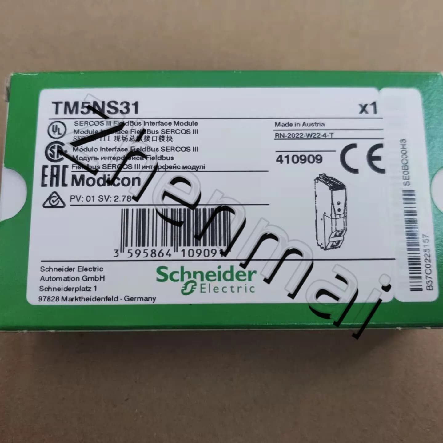 100% fabrycznie nowe, oryginalne i oryginalne Schneider TM5NS31 Przetwornice częstotliwości, wyłączniki automatyczne, styczniki, urządzenia zabezpieczające