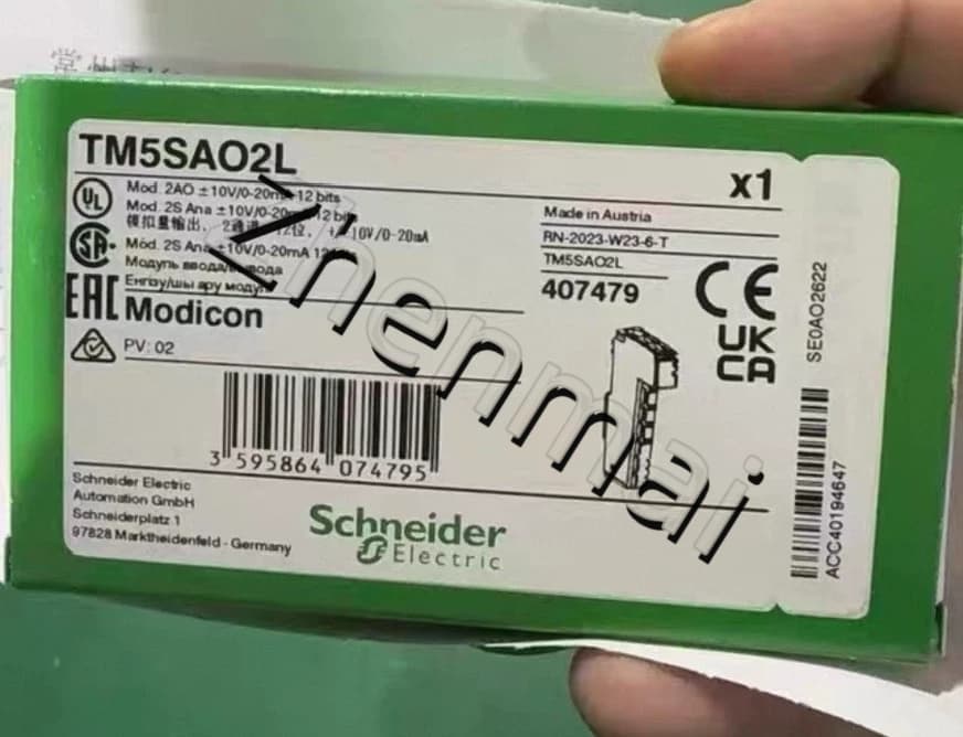 100% fabrycznie nowe, oryginalne i oryginalne Schneider TM5SAO2L Przetwornice częstotliwości, wyłączniki automatyczne, styczniki, urządzenia zabezpieczające