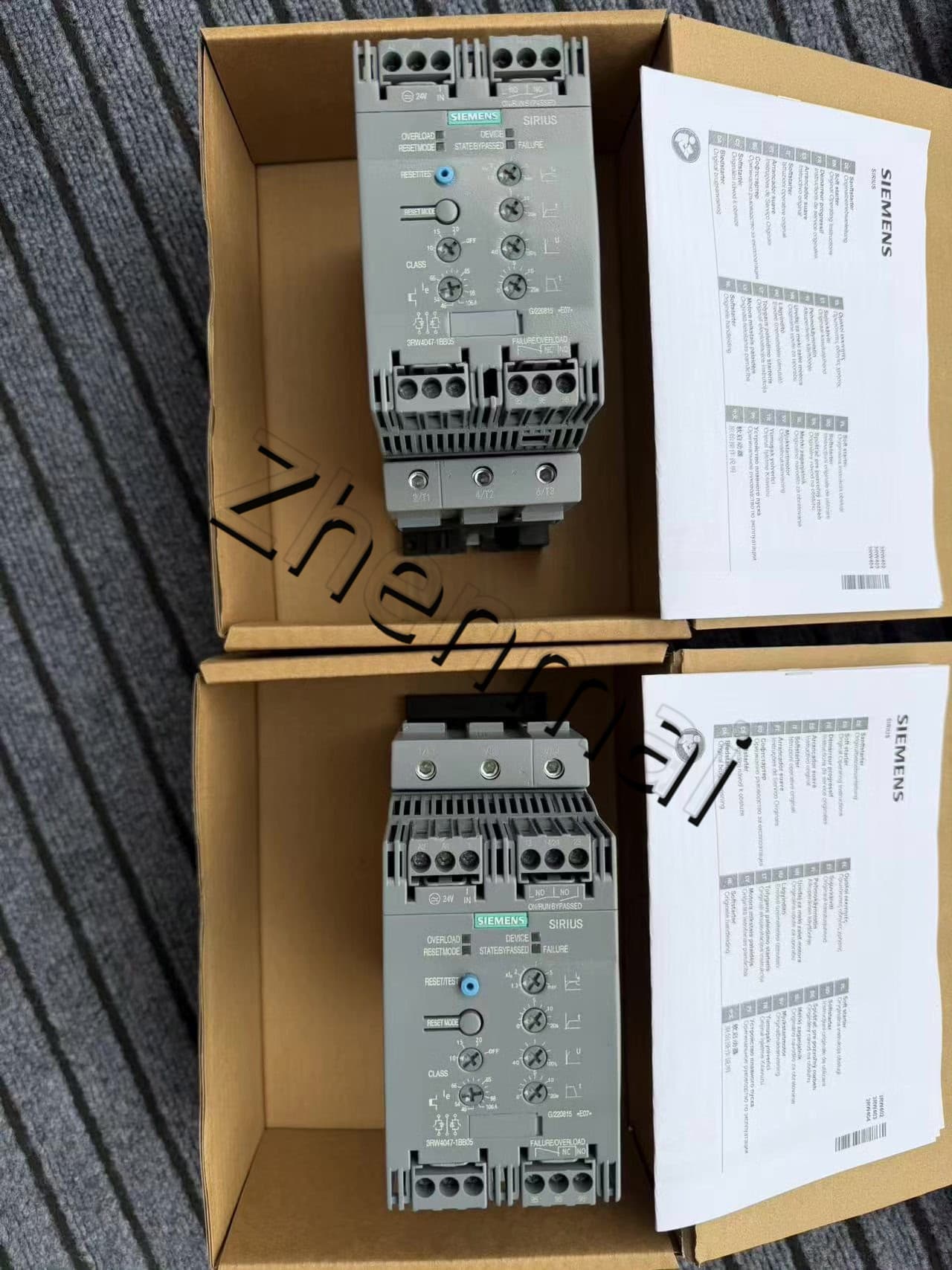 Zupełnie nowy, oryginalny, bezpośrednio z fabryki Siemens 3RW4047-1BB05 Soft Starter SIRIUS SOFT STARTER