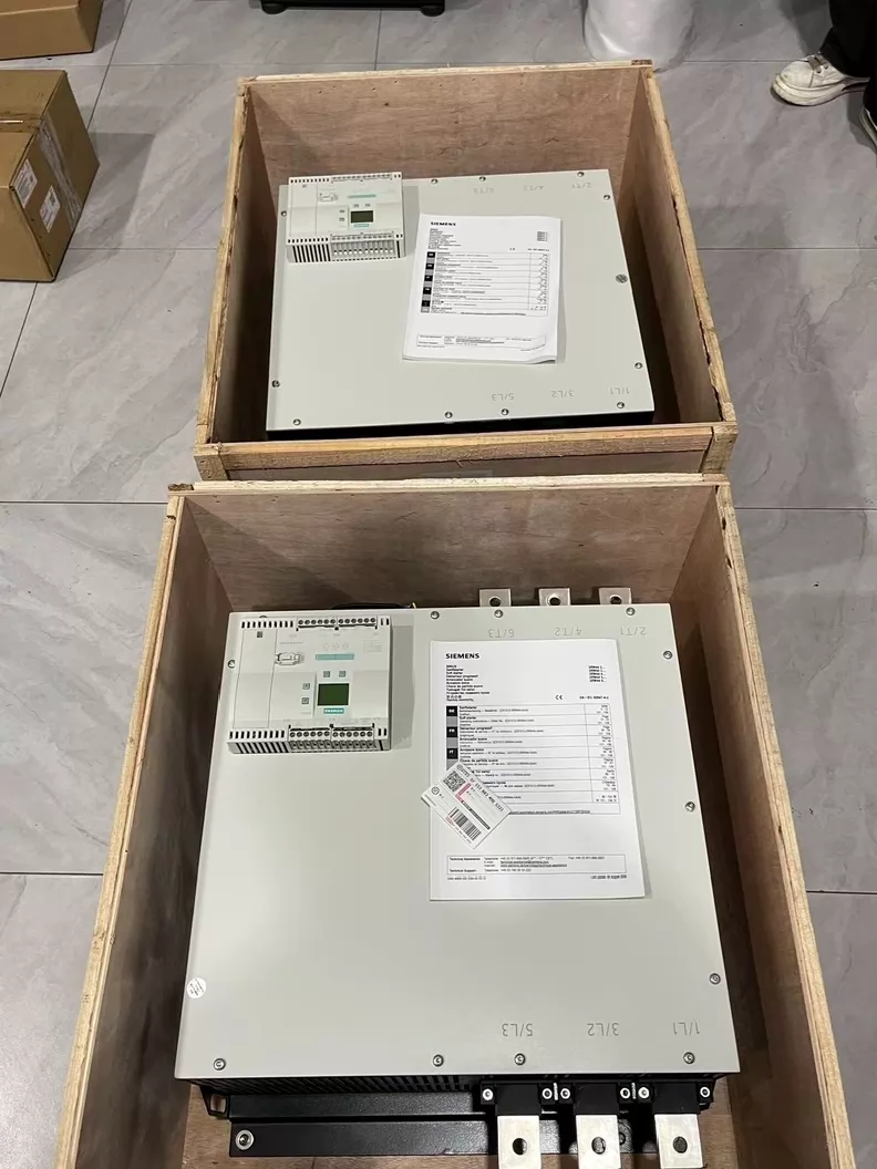 Zupełnie nowy, oryginalny, fabryczny softstarter Siemens 3RW4466-2BC34 SIRIUS SOFT STARTER