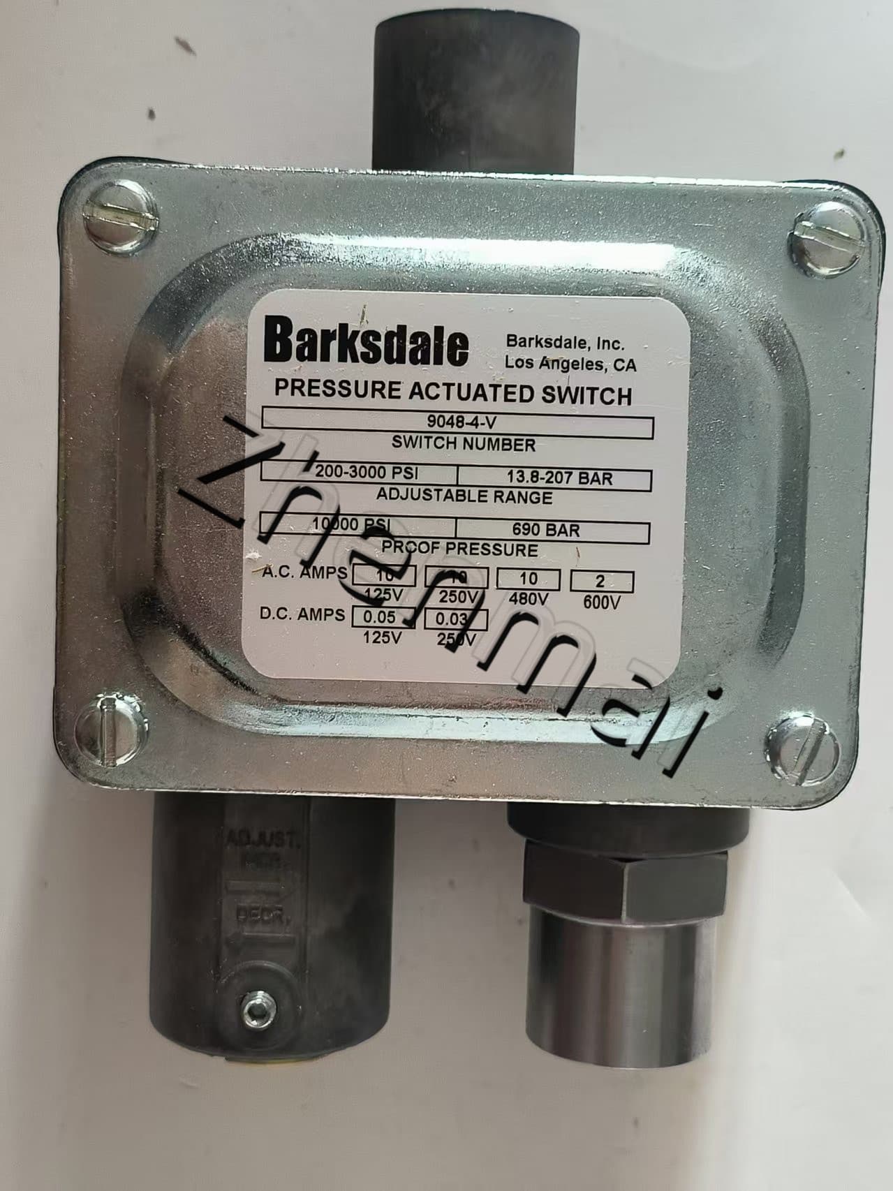 Zupełnie nowy oryginalny Barksdale 9048-4-V czujnik ciśnienia przełącznik poziomu przełącznik przepływu przełącznik ciśnienia szybka wysyłka