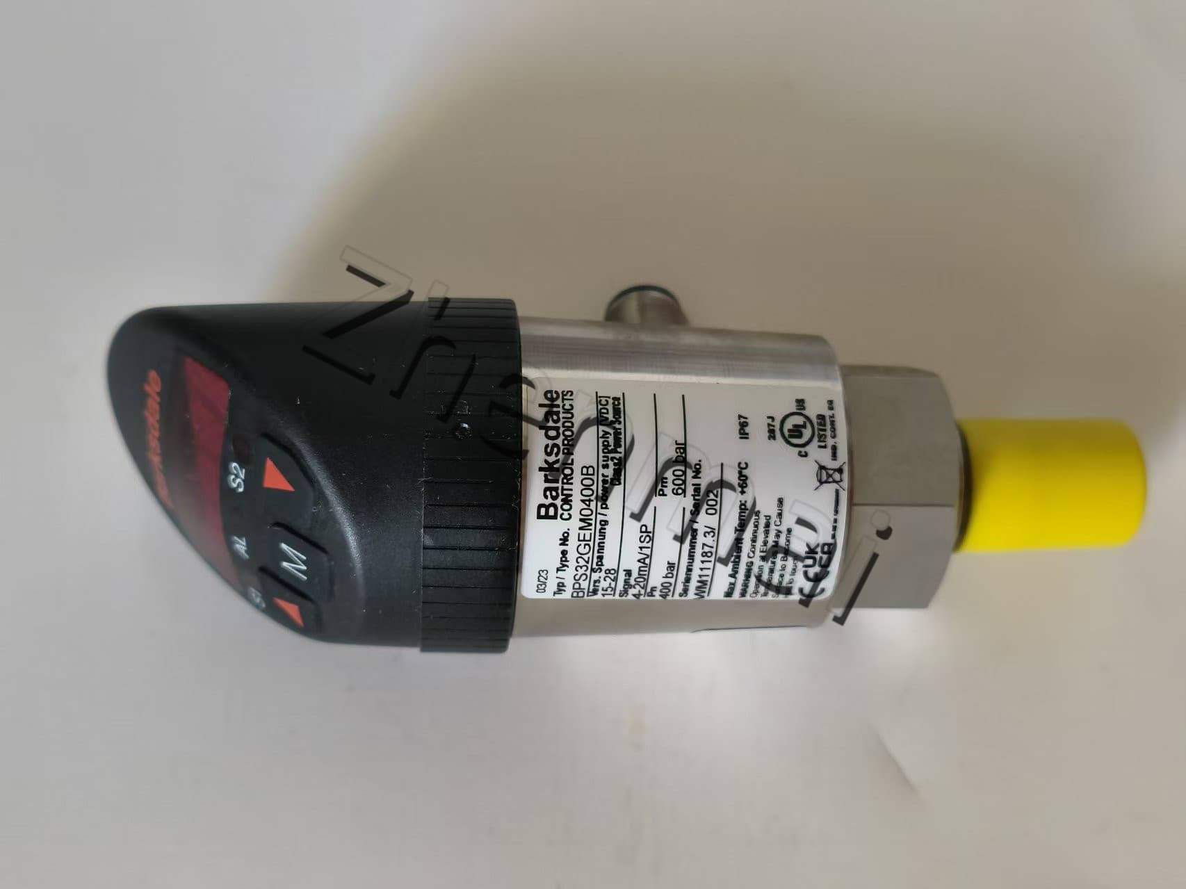 Zupełnie nowy, oryginalny Barksdale BPS32GEM0400B Czujnik ciśnienia Przełącznik poziomu Przełącznik przepływu Przełącznik ciśnienia Szybka wysyłka
