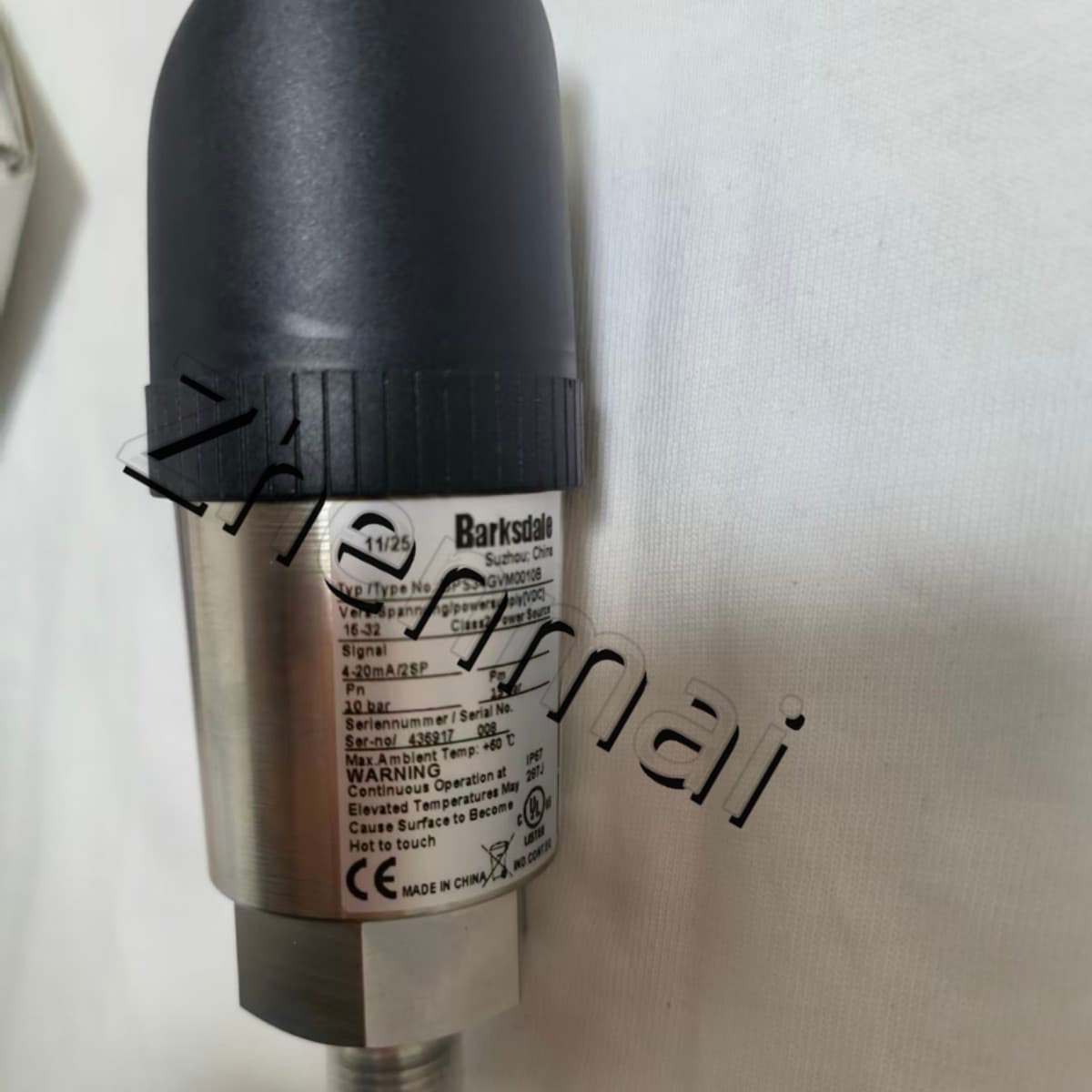 Zupełnie nowy, oryginalny Barksdale BPS34GVM0010B Czujnik ciśnienia Przełącznik poziomu Przełącznik przepływu Przełącznik ciśnienia Szybka wysyłka