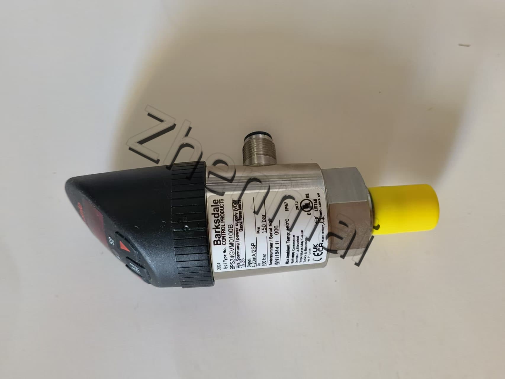 Zupełnie nowy, oryginalny Barksdale BPS34GVM0100B Czujnik ciśnienia Przełącznik poziomu Przełącznik przepływu Przełącznik ciśnienia Szybka wysyłka