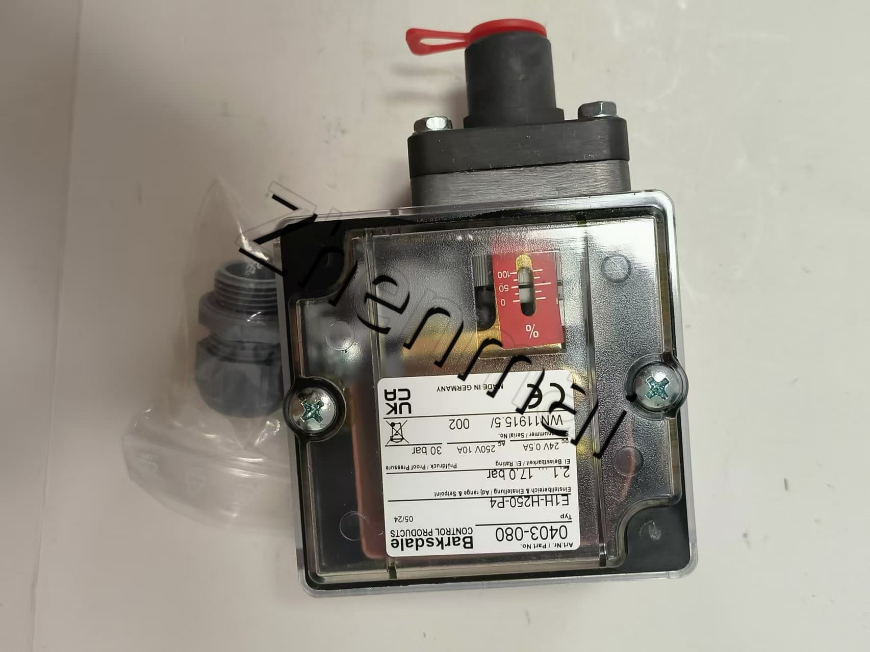 Zupełnie nowy oryginalny Barksdale E1H-H250-P4 0403-080 czujnik ciśnienia przełącznik poziomu przełącznik przepływu przełącznik ciśnienia szybka wysyłka