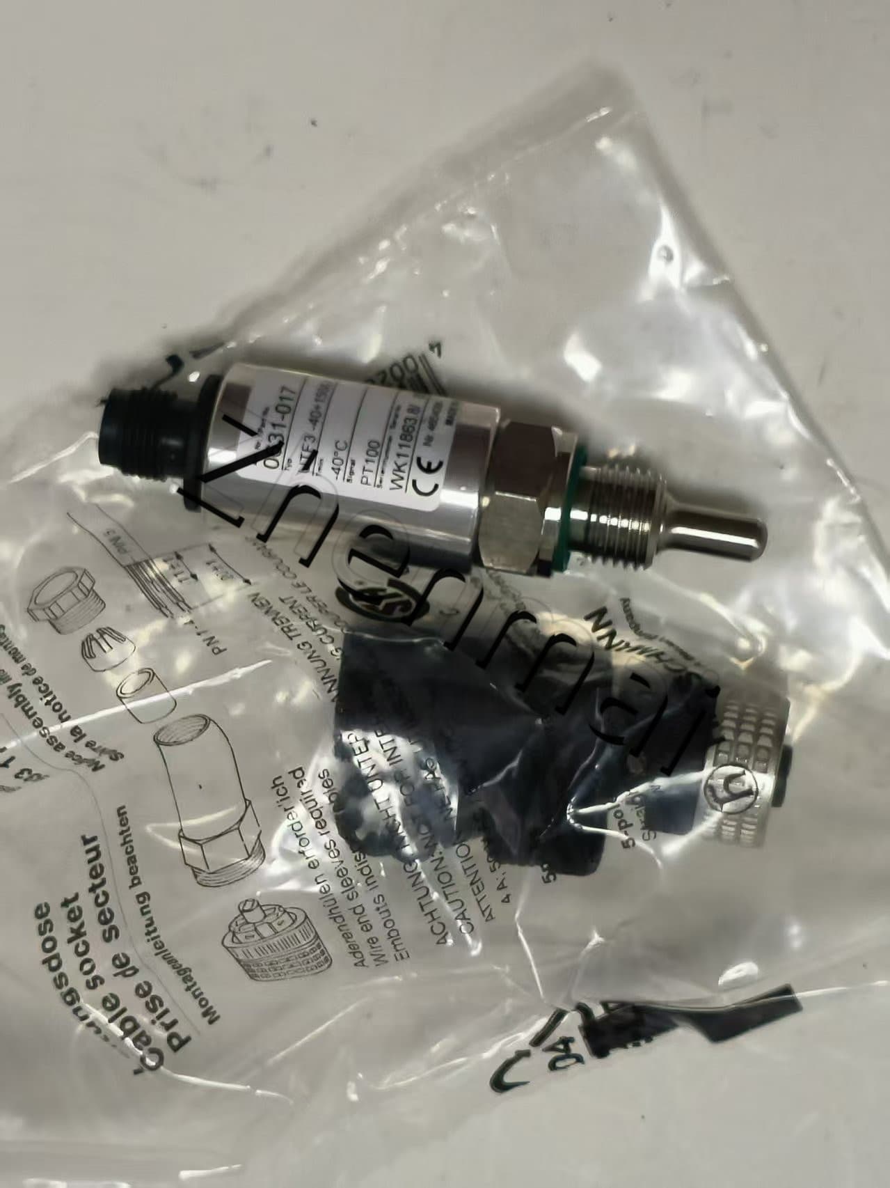Zupełnie nowy oryginalny Barksdale UTF3-40 + 150/L = 25mm 0631-017 czujnik ciśnienia przełącznik poziomu przełącznik przepływu przełącznik ciśnienia szybka wysyłka