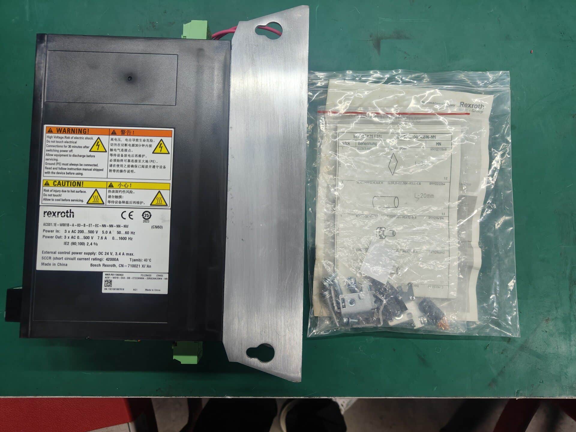 Zupełnie nowy oryginalny serwonapęd Bosch Rexroth ACS01.1E-W0018-A-03-B-ET-EC-NN-NN-NW serwosilnik szybka wysyłka