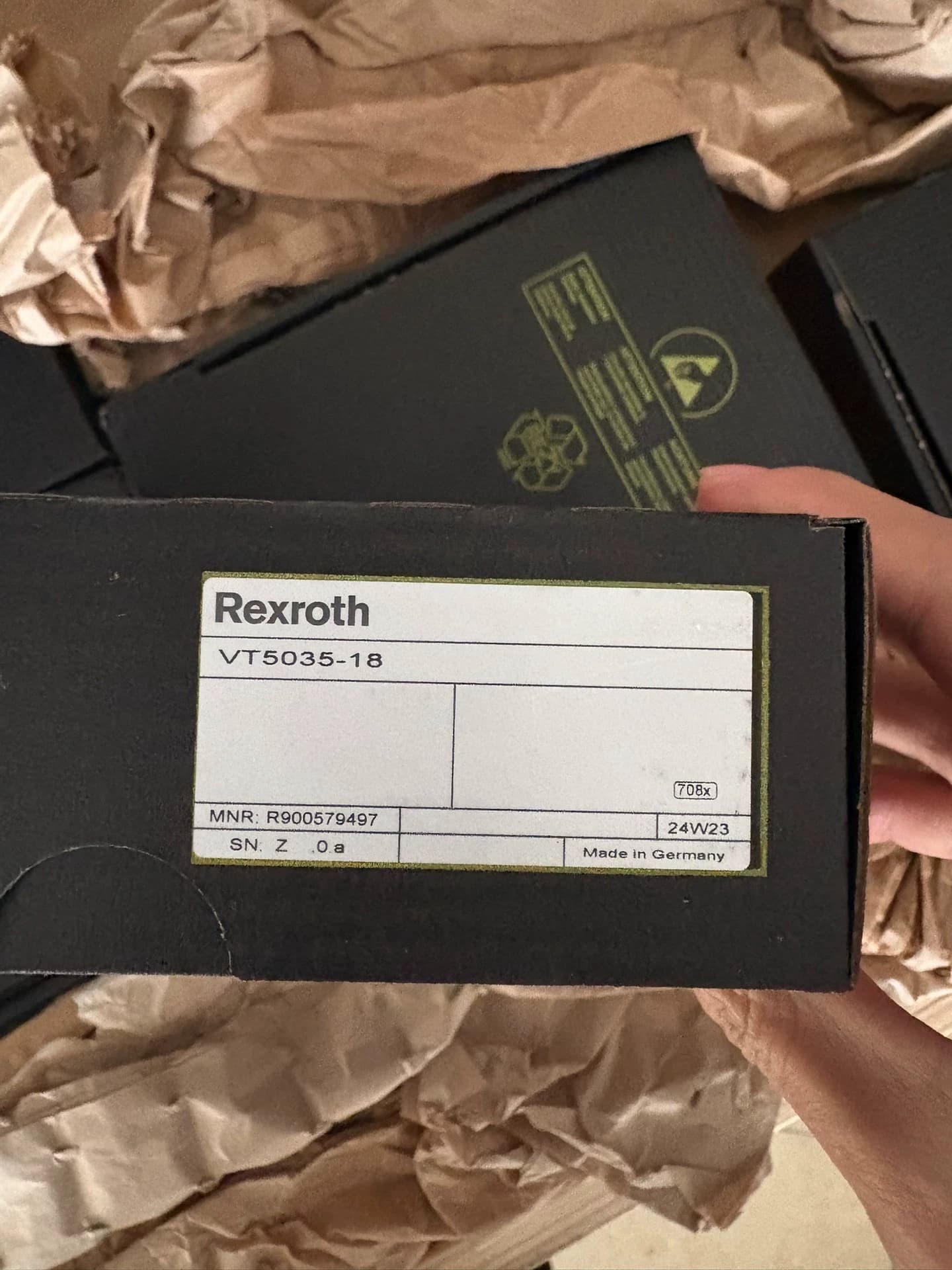 Zupełnie nowy oryginalny wzmacniacz serwonapędu Bosch Rexroth, płyta wzmacniacza VT5035-18 serwosilnik szybka wysyłka