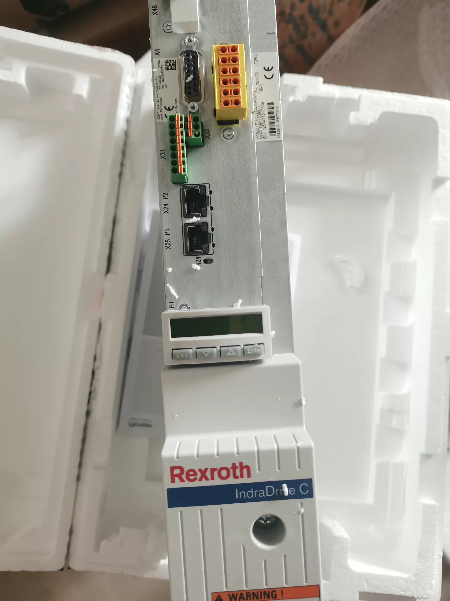 Zupełnie nowy oryginalny serwonapęd Bosch Rexroth CSB02.1A-ET-EC-NN-L3-NN-NN-FW serwosilnik szybka wysyłka
