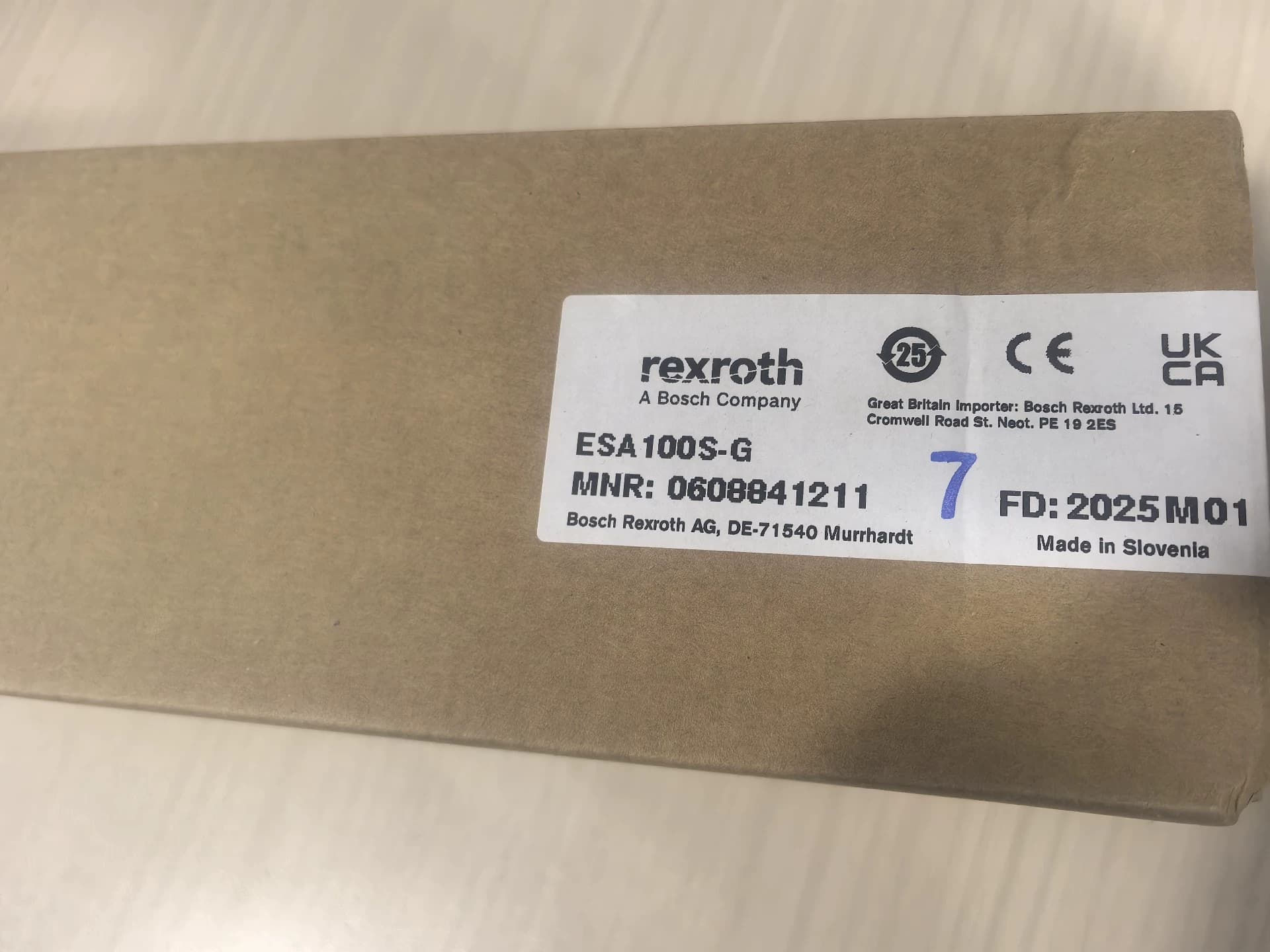 Zupełnie nowy oryginalny serwonapęd Bosch Rexroth elektryczny klucz dynamometryczny ESA100S-G serwosilnik szybka wysyłka
