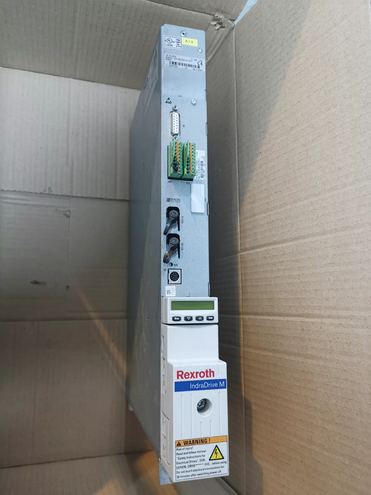 Zupełnie nowy oryginalny serwonapęd Bosch Rexroth HMS01.1N-W0036-A-07-NNNN serwosilnik szybka wysyłka
